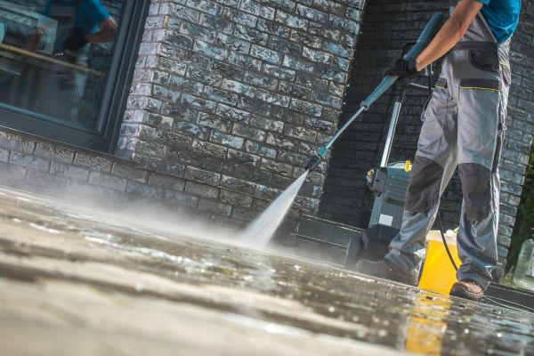 Storefront Pressure Washing in El Cajon