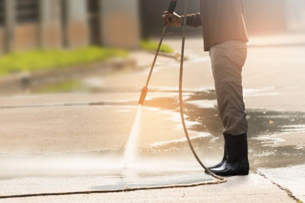 Residential Concrete Cleaning in El Cajon