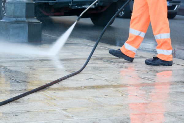 Concrete Jet Washing in El Cajon