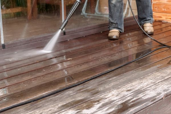 Pool Deck Power Washing in El Cajon