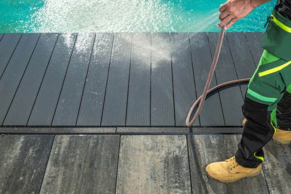Pool Area Pressure Cleaning in El Cajon