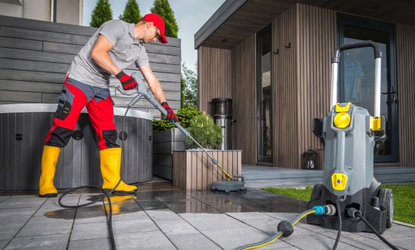Concrete Patio Washing in El Cajon