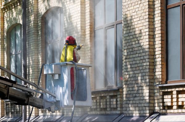 Brick Facade Cleaning in El Cajon