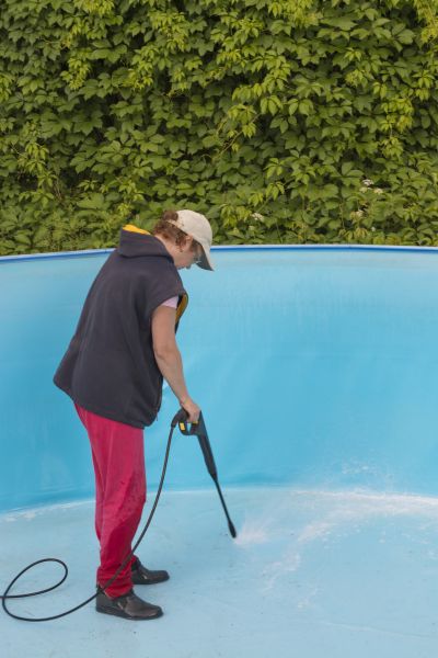 Pool Pressure Washing in El Cajon