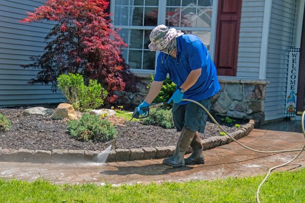 Brick Walkway Cleaning in El Cajon