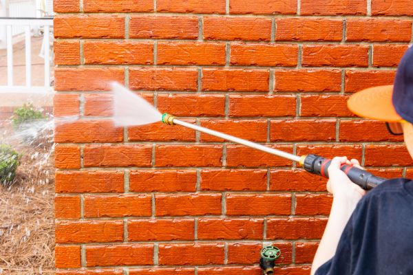 Wall Pressure Washing in El Cajon