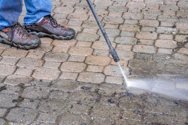 Stone Patio Cleaning in El Cajon