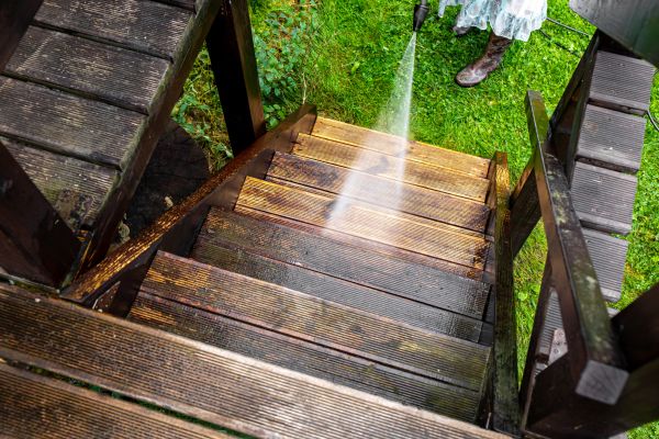 Wood Power Washing in El Cajon